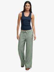 Superdry Green Low Rise Trousers - Image 3 of 8
