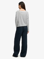 Superdry Blue Low Rise Trousers - Image 2 of 7