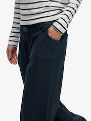 Superdry Blue Low Rise Trousers - Image 4 of 7