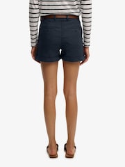 Superdry Blue Mid Rise Shorts - Image 5 of 7