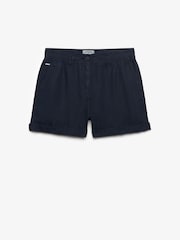 Superdry Blue Mid Rise Shorts - Image 7 of 7