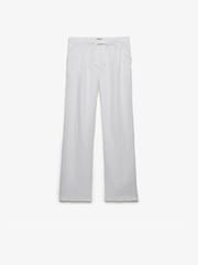 Superdry White Low Rise Trousers - Image 6 of 7