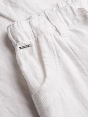 Superdry White Low Rise Trousers - Image 7 of 7