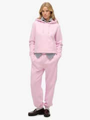 Superdry Pink Essential Logo Joggers - Image 3 of 6