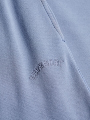 Superdry Blue Essential Logo Wide Leg Joggers - Image 6 of 6