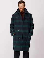 Aubin Holmfirth Black Overcoat - Image 4 of 5