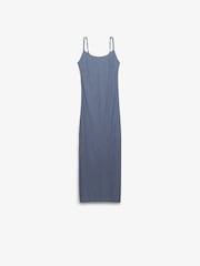 Hellblau - Superdry – bedrucktes Maxi-Trägerkleid - Bild 7 von 8