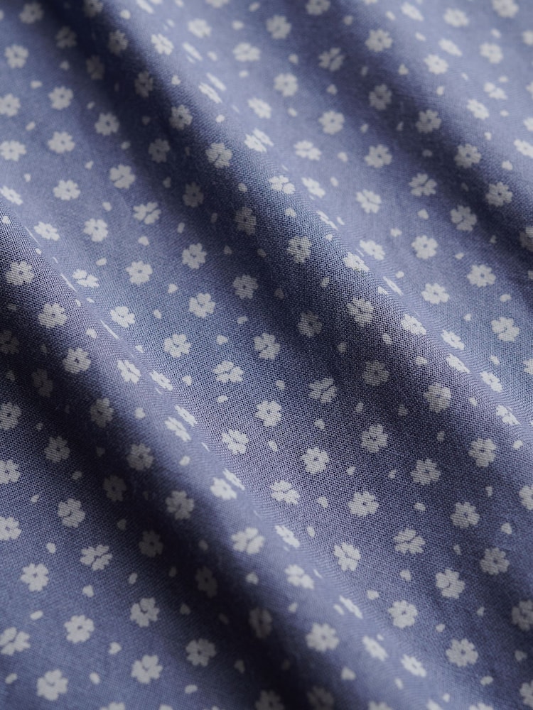 Hellblau - Superdry – bedrucktes Maxi-Trägerkleid - Bild 8 von 8