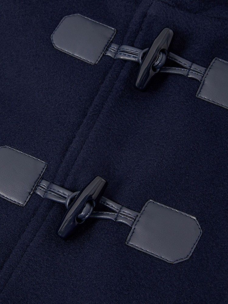 Monsoon Blue Hooded Duffle Coat - Image 3 of 3 Monsoon Blue Hooded Duffle Coat - Image 3 of 3