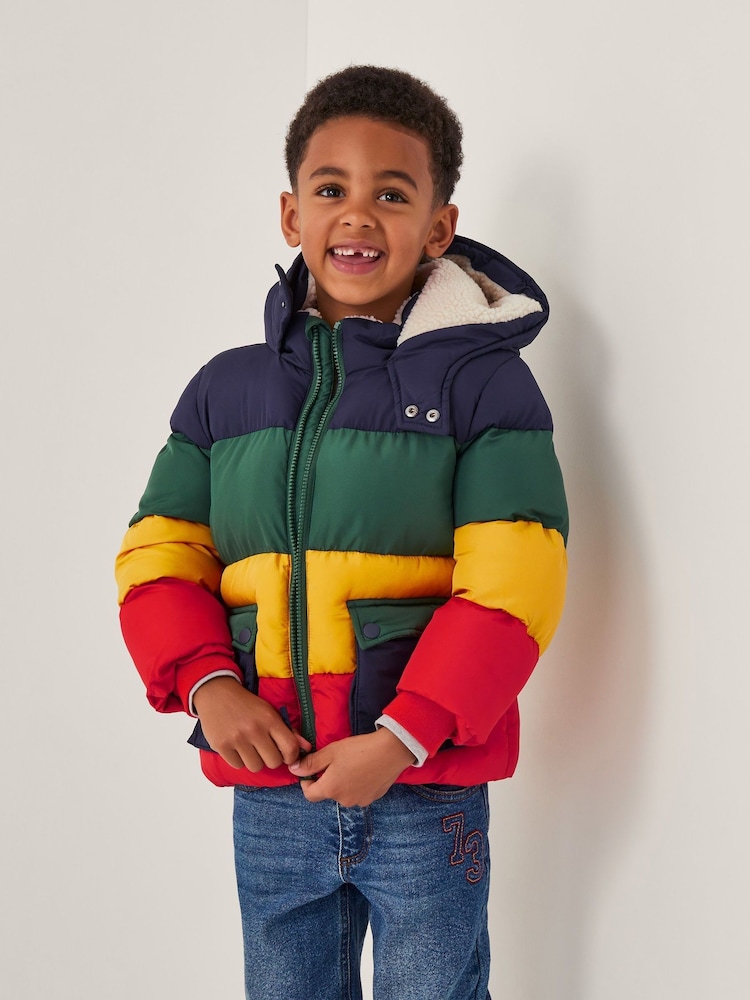 Monsoon Colourblock Puffer Jacket - Slika 1 iz 4