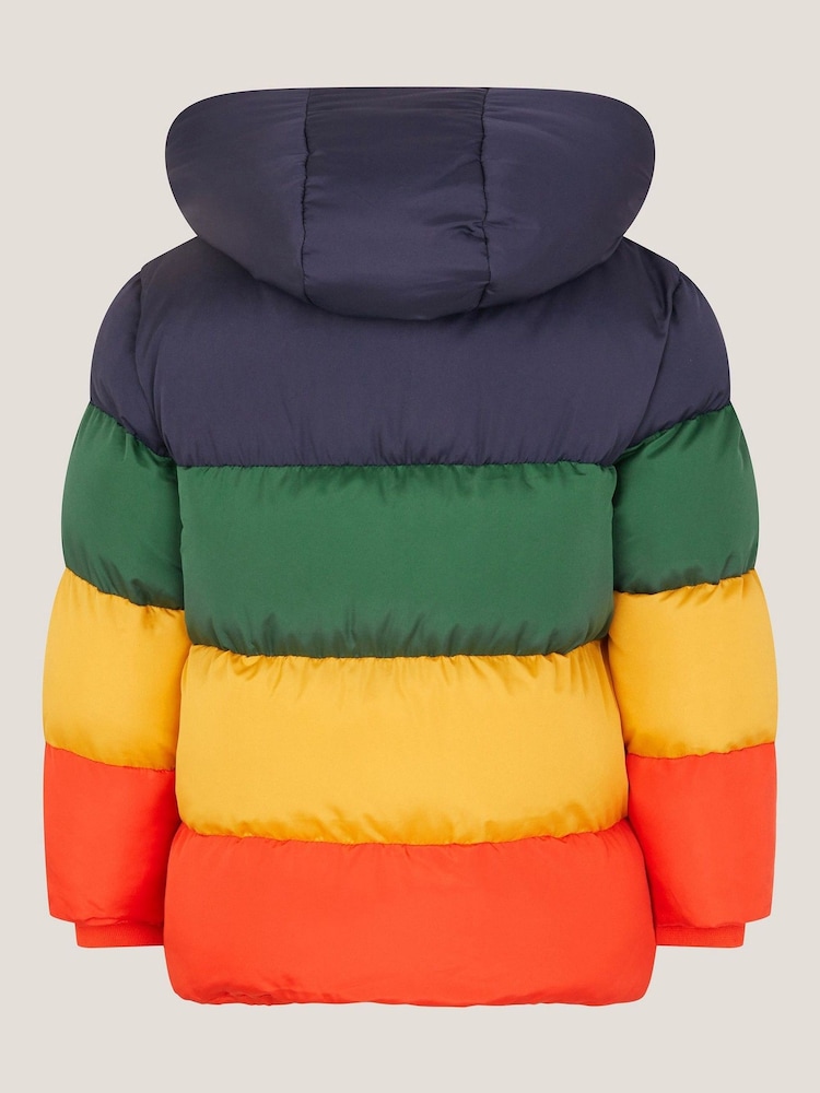 Buy Monsoon Yellow Colourblock Puffer Jacket from Next Oman