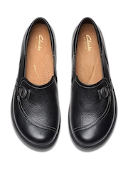 Clarks Black Certina Ease Shoes - Image 1 of 7