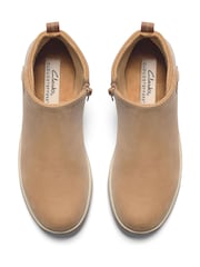 Clarks Brown Brinkley Derby Boots - Image 5 of 6