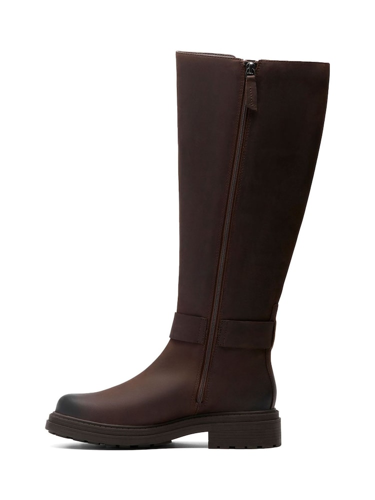 Clarks Brown Orinoco3 Tall Boots - Image 2 of 6