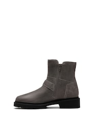Clarks Grey Lauryl Bay Boots - Image 2 of 6