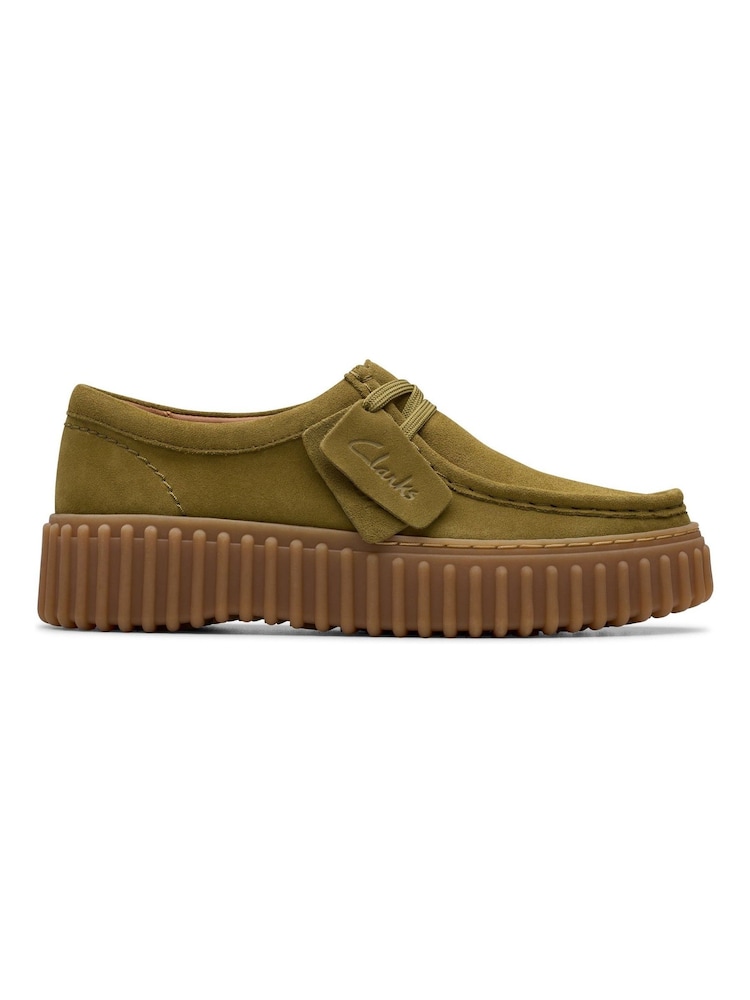 Clarks Green Torhill Bee Shoes - Image 2 of 6