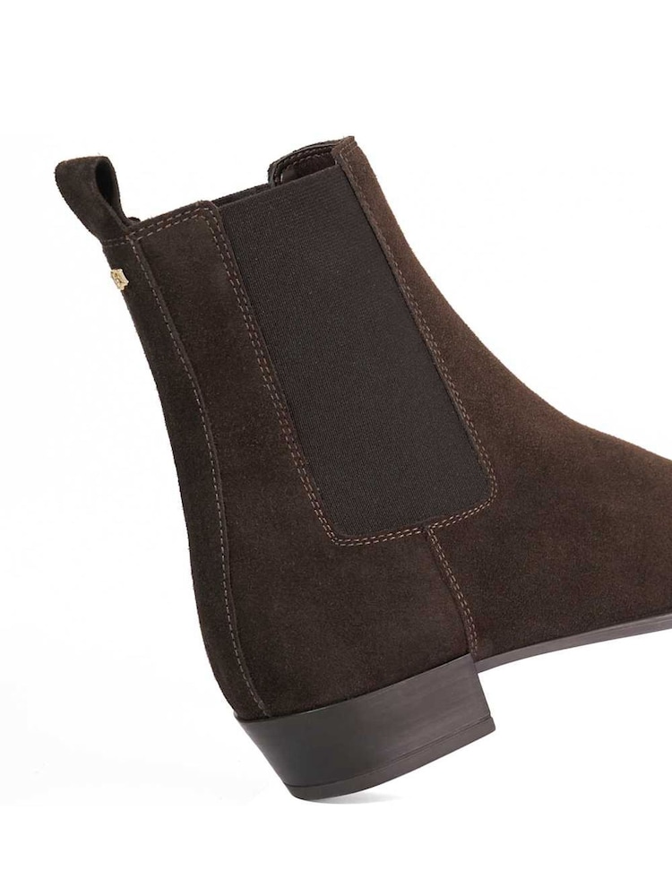Dune London Brown Parkas Chisel Western Chelsea Boots - Image 5 of 5 Dune London Brown Parkas Chisel Western Chelsea Boots - Image 5 of 5