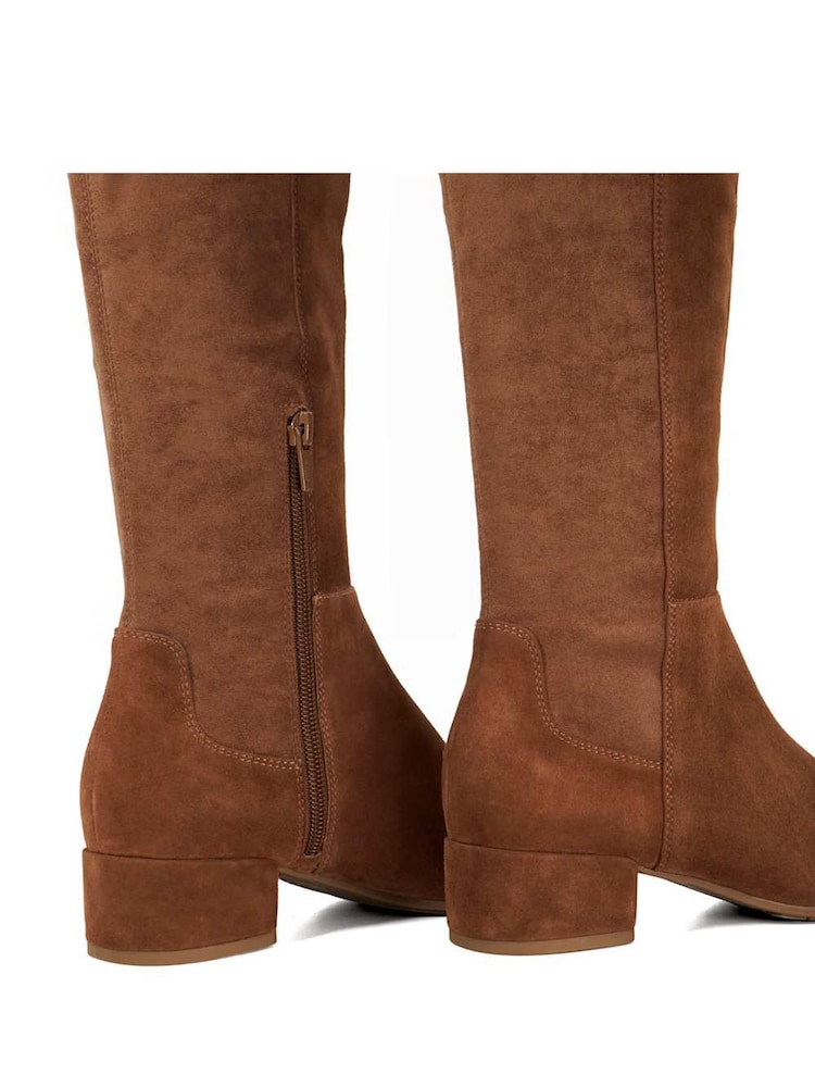 rjava - Dune London Tayla Smart Raztegljivo High Leg gležnjarji - Slika 6 iz 6
