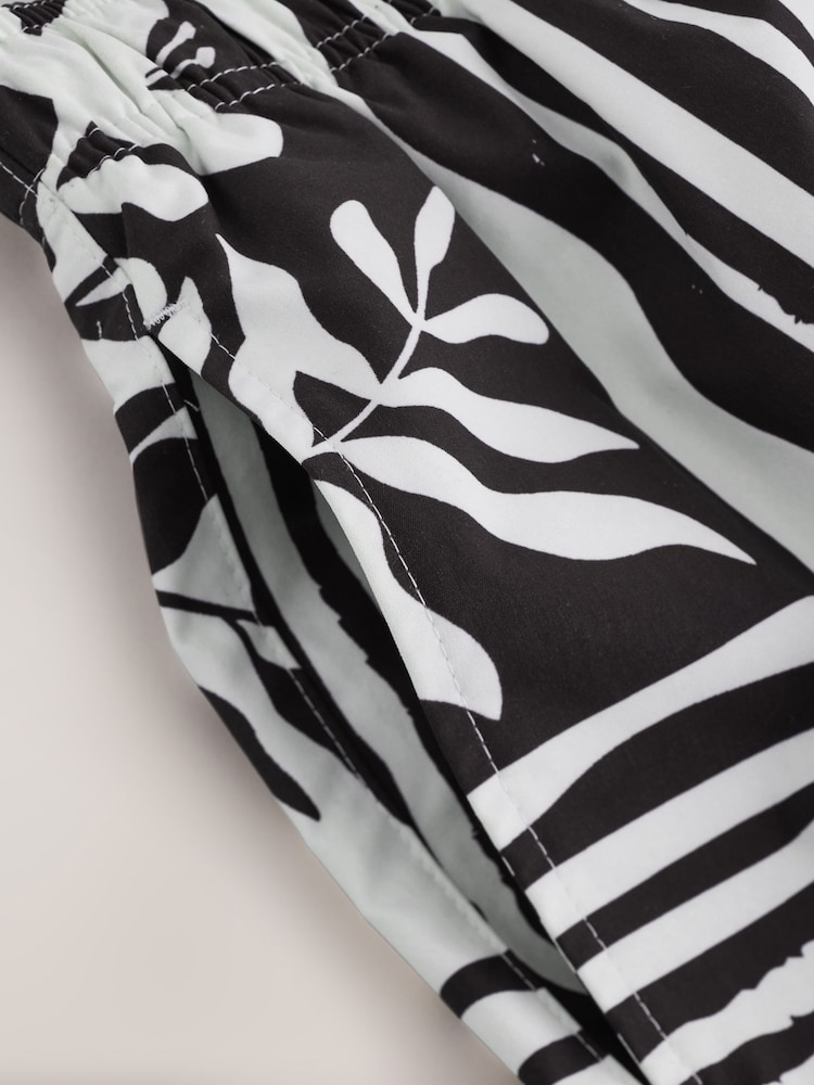 Mono Tile Print Swim Shorts 5 Inch - Image 10 of 10