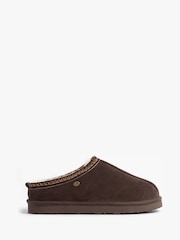 Braun - Just Sheepskin – Miles – Lammfellslipper für Herren - Bild 2 von 5
