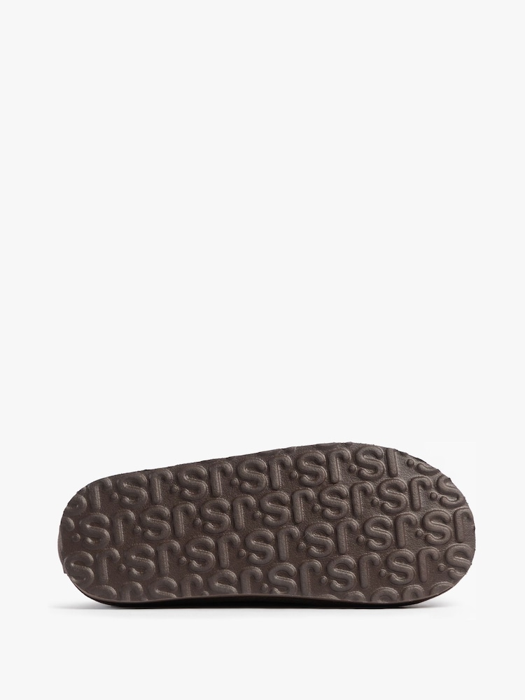Braun - Just Sheepskin – Miles – Lammfellslipper für Herren - Bild 5 von 5
