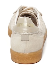 Steve Madden Cream Estella Trainers - Image 4 of 5