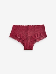 Victoria's Secret Pink/Purple/Red Cheeky 4 Pack Knickers - Image 4 of 7