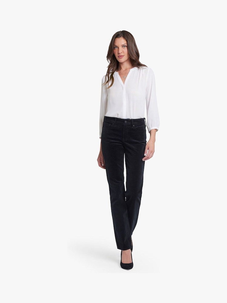 Marilyn Straight Leg Corduroy Jeans - Image 1 of 6 Marilyn Straight Leg Corduroy Jeans - Image 1 of 6