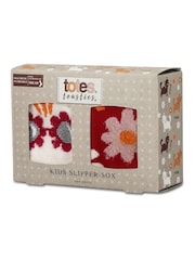 Totes Tosties Kids Original Slipper Socks 2 Pack - Slika 3 iz 4