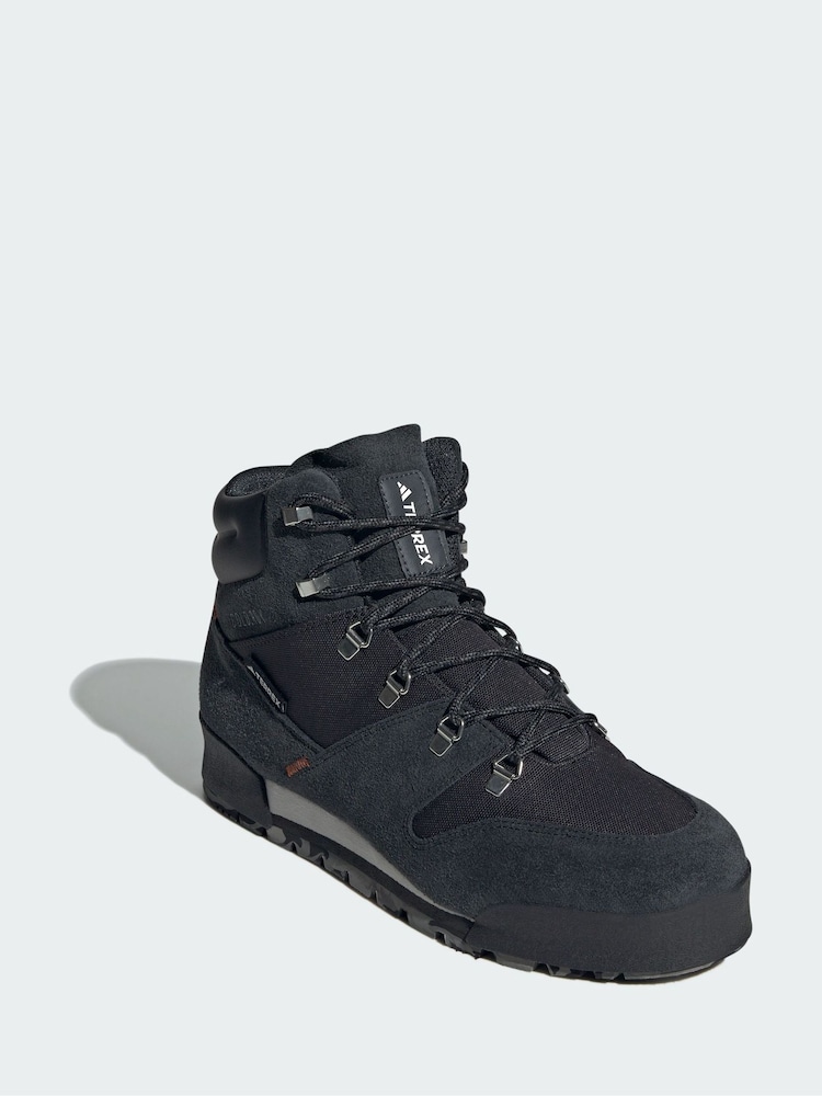 adidas Terrex Black Snowpitch Cold.Rdy Hiking Trainer - Image 1 of 4