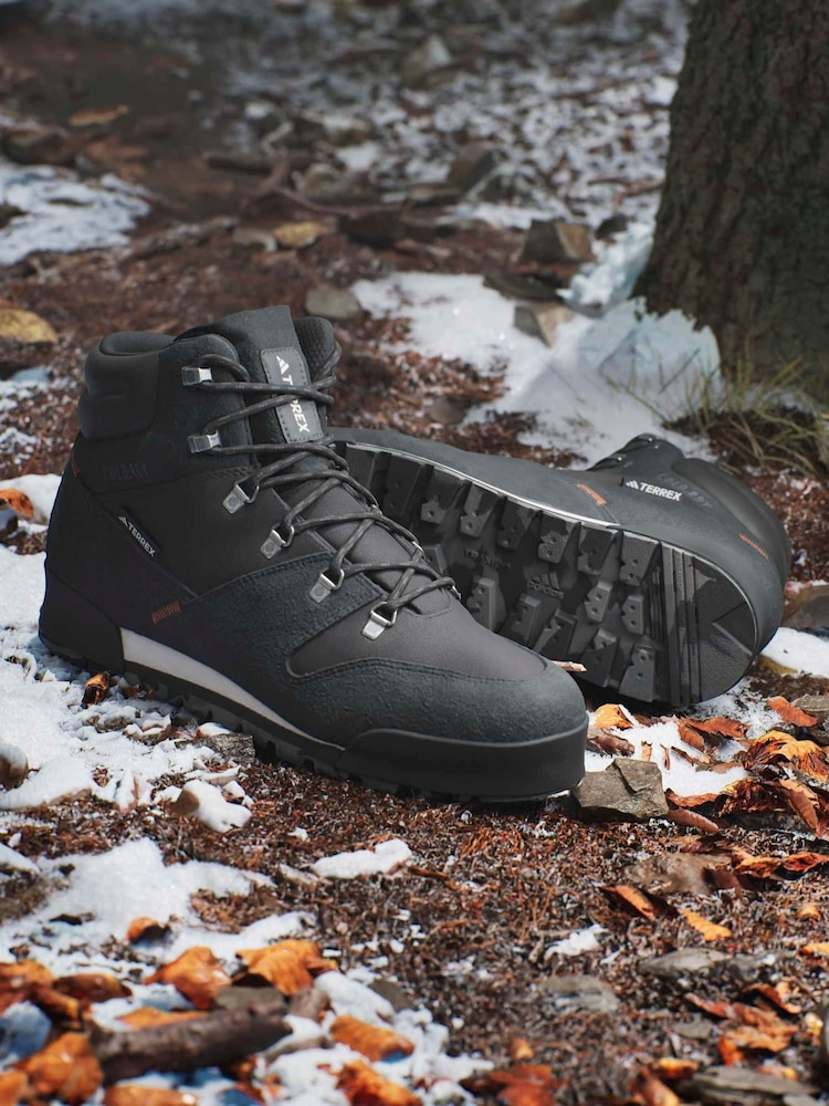 Hiking Boots Terrex Adidas Winter Buy Adidas Terrex Black Snowpitch Hiking Trainer From Next India