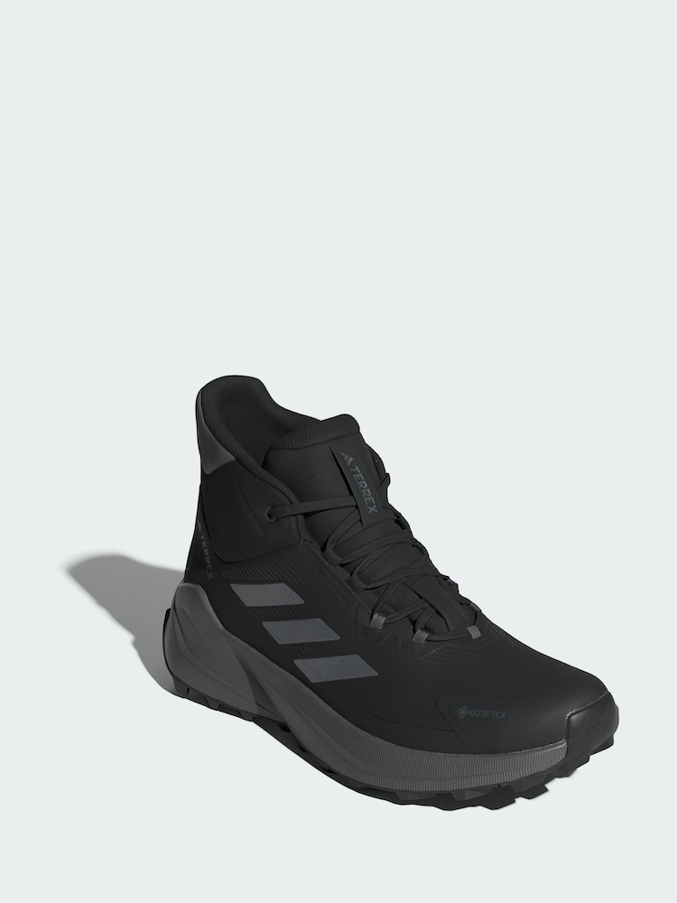 adidas Terrex Black Trailmaker 2.0 Mid Gore-Tex Hiking Boots - Image 1 of 4