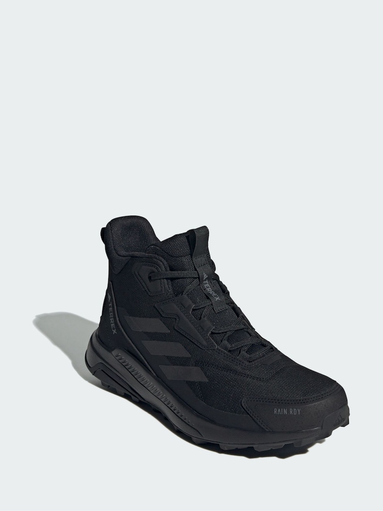 adidas Terrex Black Anylander Mid Rain.Rdy Hiking Shoes - Image 1 of 4