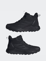 adidas Terrex Black Anylander Mid Rain.Rdy Hiking Shoes - Image 12 of 17