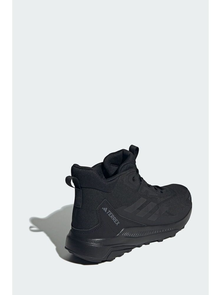adidas Terrex Black Anylander Mid Rain.Rdy Hiking Shoes - Image 2 of 4