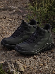 adidas Terrex Black Anylander Mid Rain.Rdy Hiking Shoes - Image 5 of 17