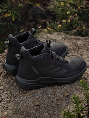 adidas Terrex Black Anylander Mid Rain.Rdy Hiking Shoes - Image 6 of 17