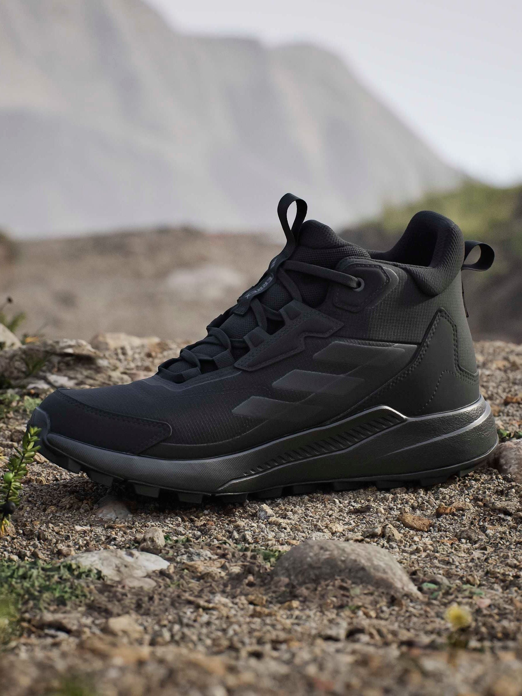 Buy adidas Terrex Black Anylander Mid Rain Ready Walking Boots