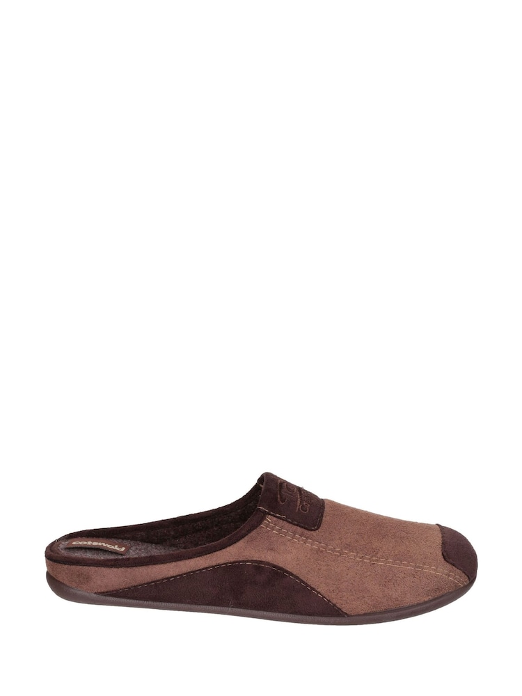 Cotswold Black Westwell Slippers - Image 1 of 4