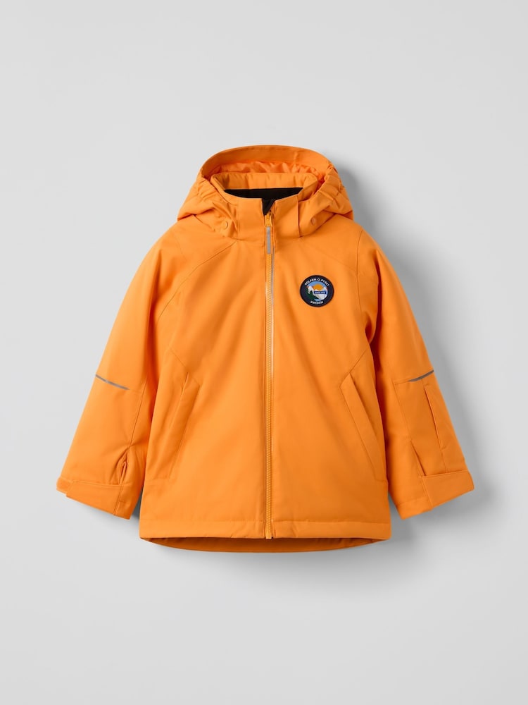 Polarn O. Pyret Orange Padded Ski Jacket - Image 1 of 6 Polarn O. Pyret Orange Padded Ski Jacket - Image 1 of 6