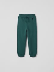 Polarn O. Pyret Green Cotton Joggers - Image 1 of 3
