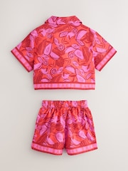 Baker by Ted Baker 2 Piece Printed Shirt & Shorts Set - Image 10 of 15