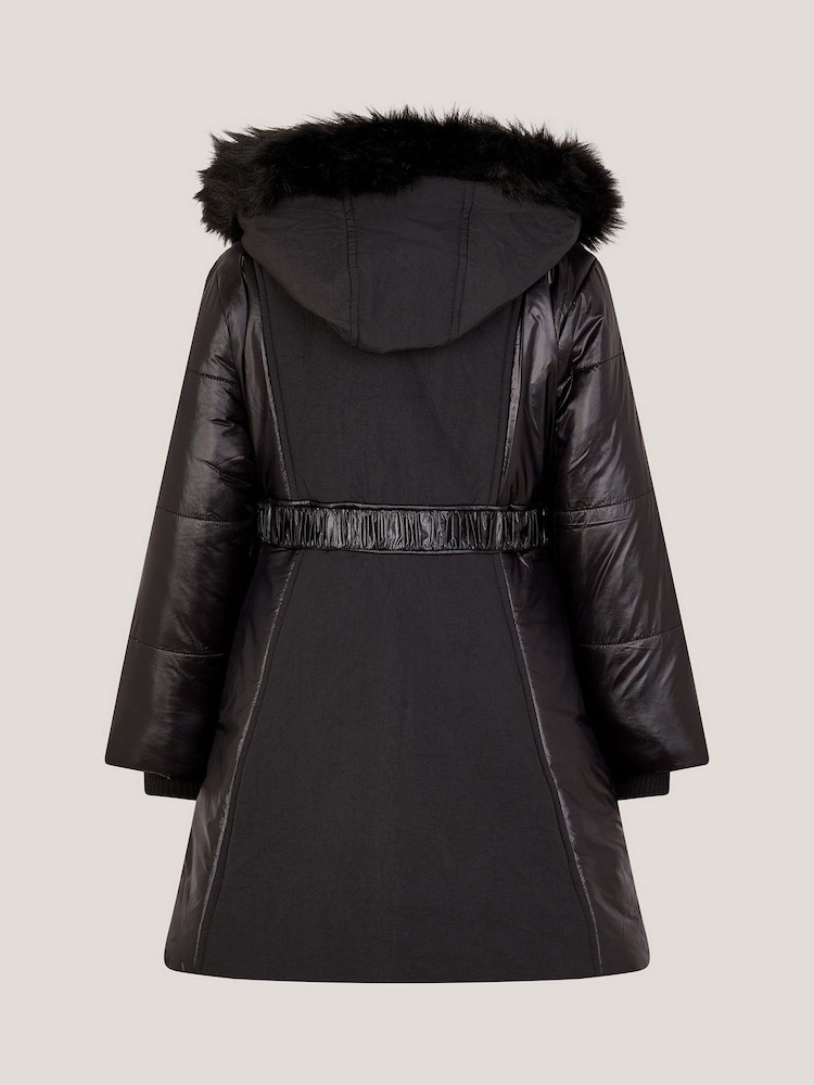 Monsoon Shine Panel Belted Coat - Slika 2 iz 2