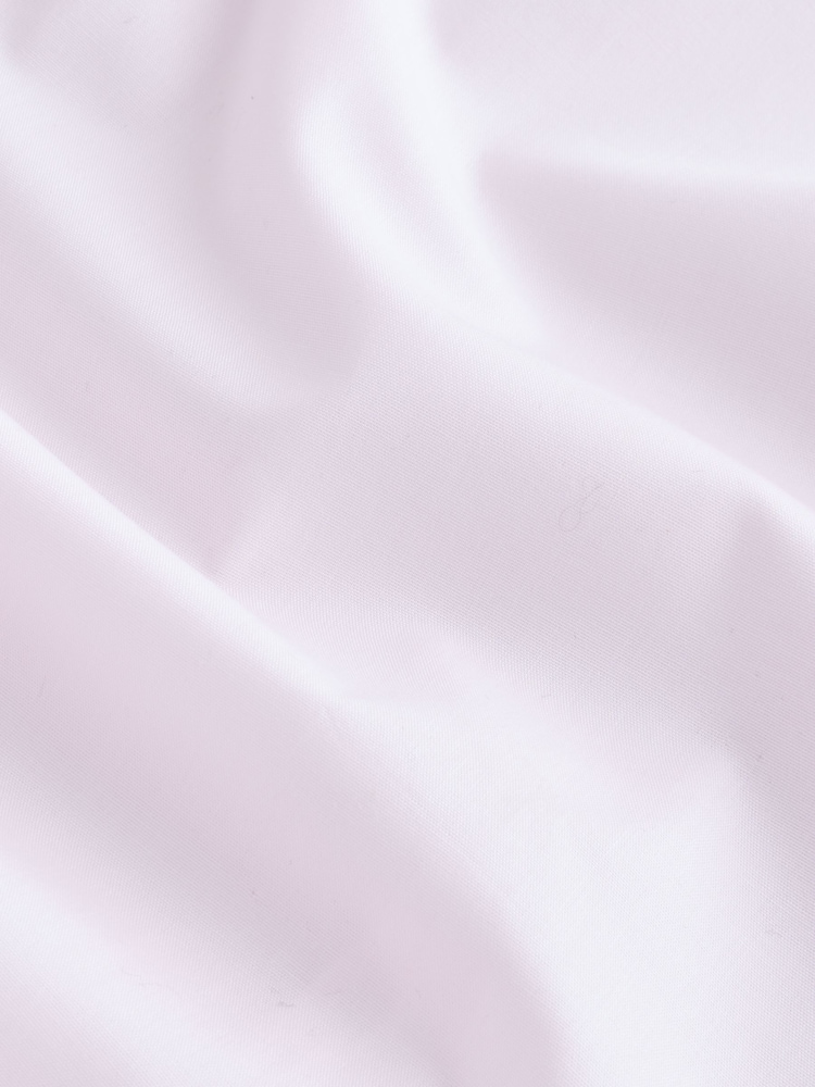 Light Pink Slim Fit Cotton Stretch Long Sleeve Formal Shirt - Image 7 of 7