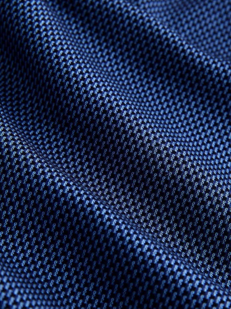 نیلم نیلا - باقاعدہ فٹ - Cotton Textured Slim Fit Long Sleeve Formal Shirt With Trim - تصویر 9 از 9