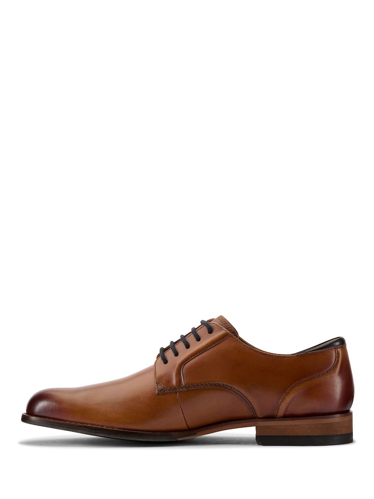 Clarks Brown Craft Arlo Lace Shoes - Image 2 of 7