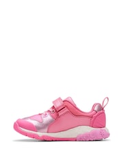 Clarks Pink Tidal Shell Toddler Shoes - Image 2 of 6