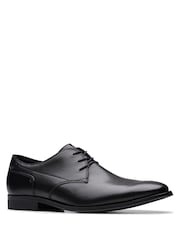 Clarks Black Paulton Lace Shoes - Image 3 of 6