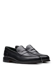 Clarks Black Craft James Shoes - Image 4 of 8