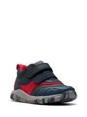 Clarks Blue Steggy Rex Toddler Boots - Image 3 of 8